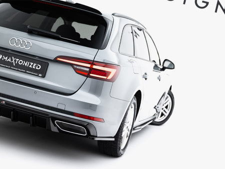 Maxton Design Rear Side Splitters Audi A4 / A4 S-Line / S4 Sedan / Avant B9 - AU-A4-B9-AV-RSD3G - Image 5