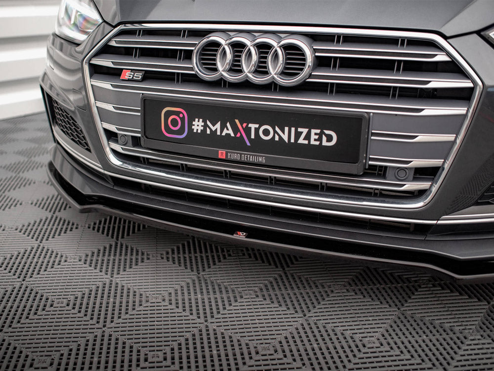 Maxton Design Front Splitter V.1 Audi S5 / A5 S-Line F5 Coupe / Sportback - AU-A5-2-SLINE-FD1G - Image 4