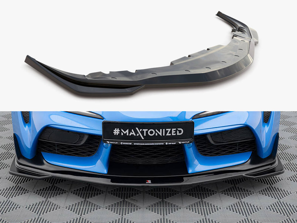 Maxton Design Front Splitter V.1 Toyota Supra Mk5 - TO-SU-5-FD1G - Image 1