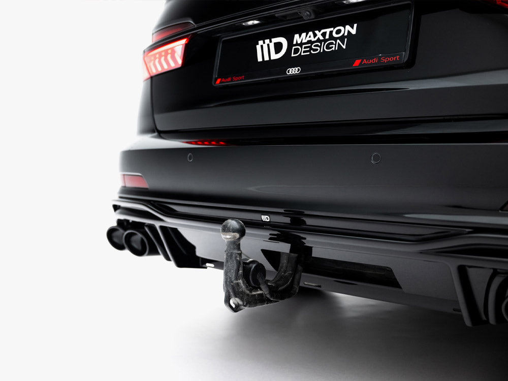 Rear Valance + Exhaust Ends Imitation Audi A6 S-Line / S6 C8 / C8 Facelift