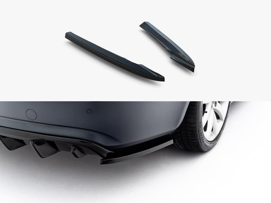 Rear Side Splitters Audi A4 B8 Facelift