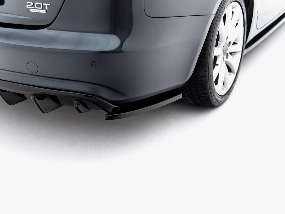Rear Side Splitters Audi A4 B8 Facelift