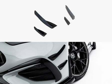 Front Bumper Wings (Canards) Mercedes-AMG CLE 53 Aero C236