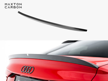 Prepreg Carbon Fiber Tailgate Spoiler V.2 Audi RS3 / S3 / A3 S-Line / A3 Sedan 8Y Facelift