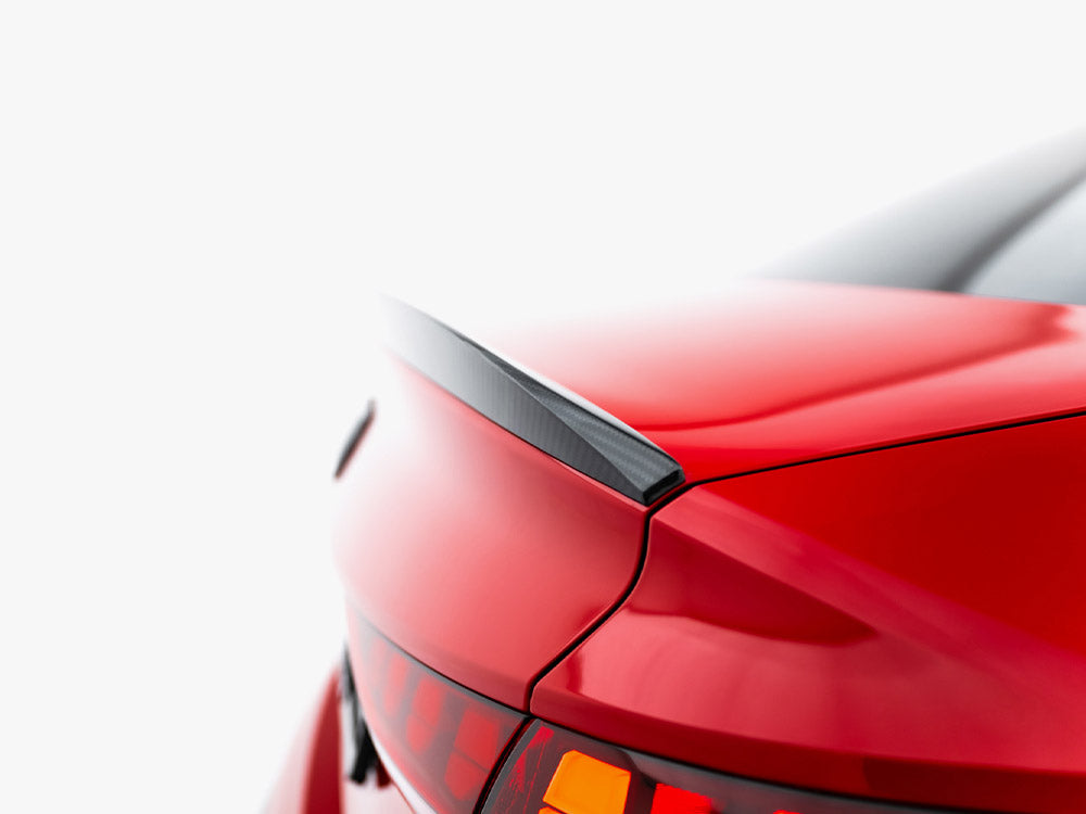 Prepreg Carbon Fiber Tailgate Spoiler V.2 Audi RS3 / S3 / A3 S-Line / A3 Sedan 8Y Facelift