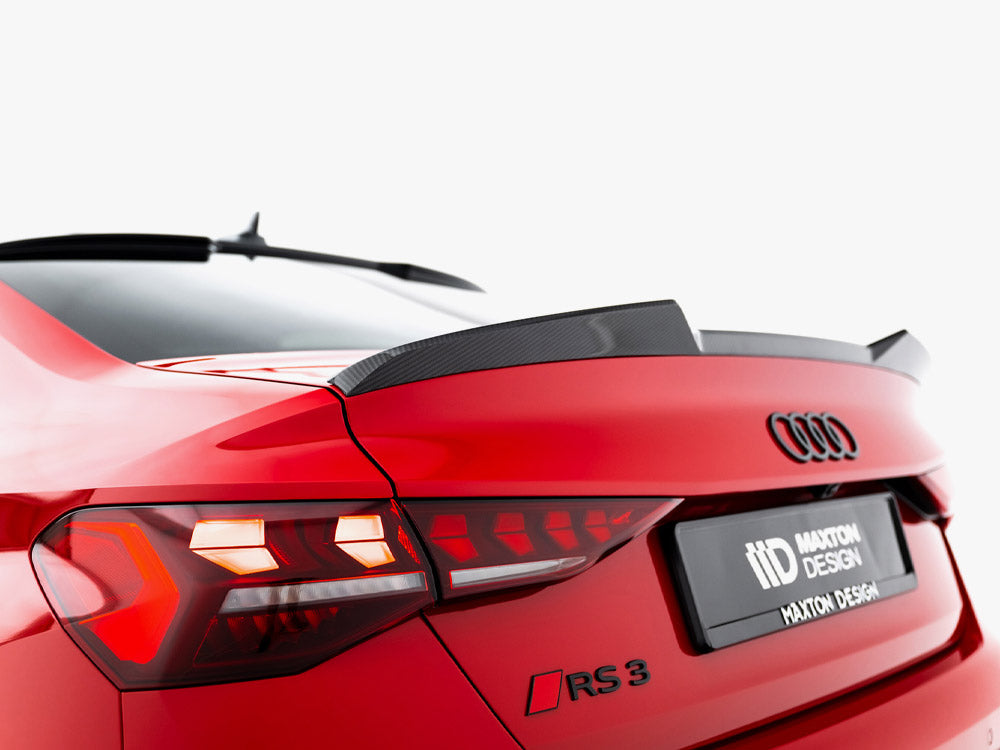 Prepreg Carbon Fiber Tailgate Spoiler V.1 Audi RS3 / S3 / A3 S-Line / A3 Sedan 8Y Facelift