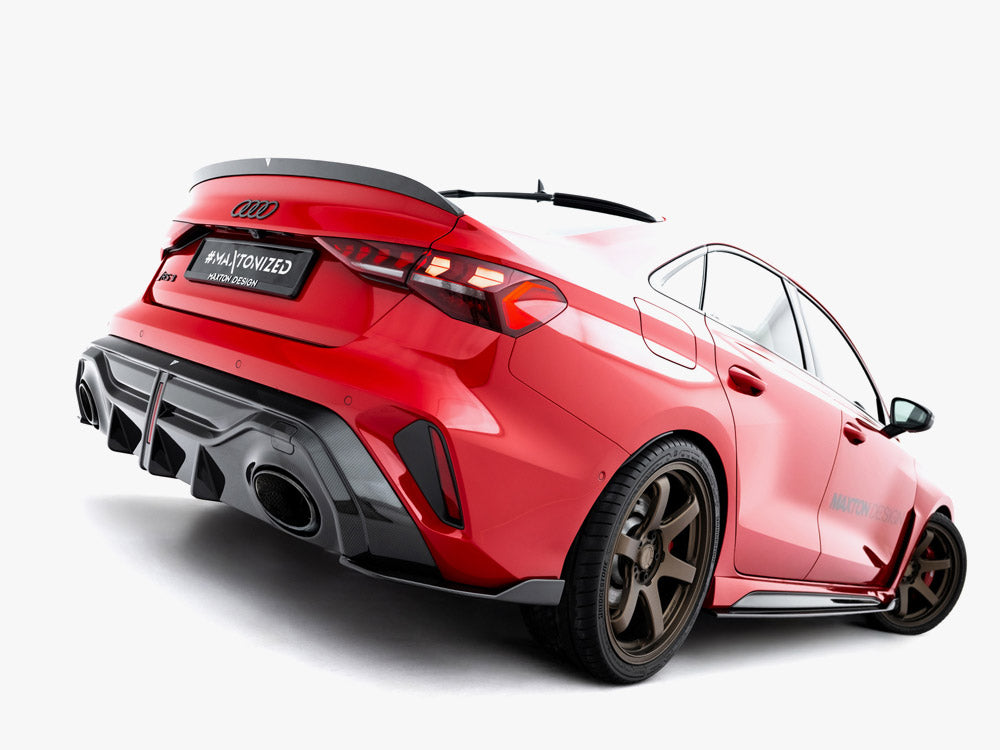 Prepreg Carbon Fiber Rear Diffuser Audi RS3 Sedan 8Y Facelift