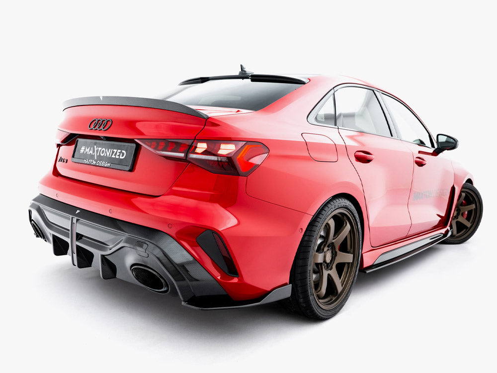 Prepreg Carbon Fiber Rear Diffuser Audi RS3 Sedan 8Y Facelift