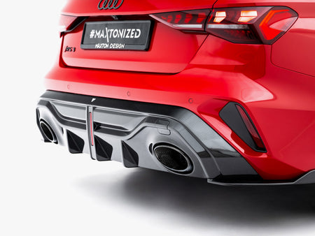 Prepreg Carbon Fiber Rear Diffuser Audi RS3 Sedan 8Y Facelift
