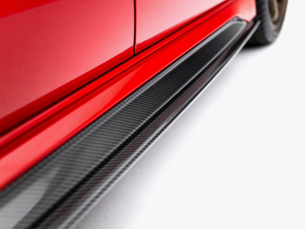 Prepreg Carbon Fiber Side Skirts V.1 Audi RS3 Sedan 8Y Facelift