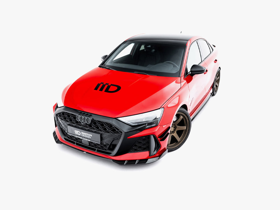Prepreg Carbon Fiber Front Splitter Audi RS3 Sedan 8Y Facelift
