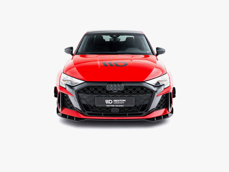 Prepreg Carbon Fiber Front Splitter Audi RS3 Sedan 8Y Facelift