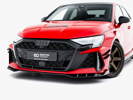 Prepreg Carbon Fiber Front Splitter Audi RS3 Sedan 8Y Facelift