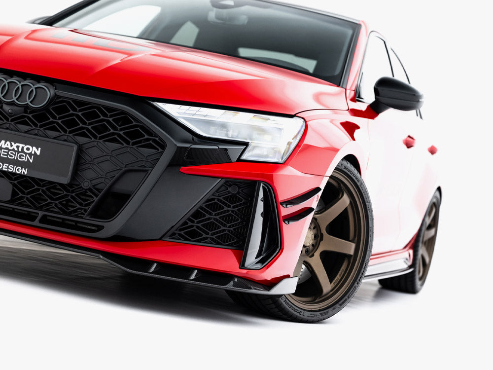 Prepreg Carbon Fiber Front Splitter Audi RS3 Sedan 8Y Facelift