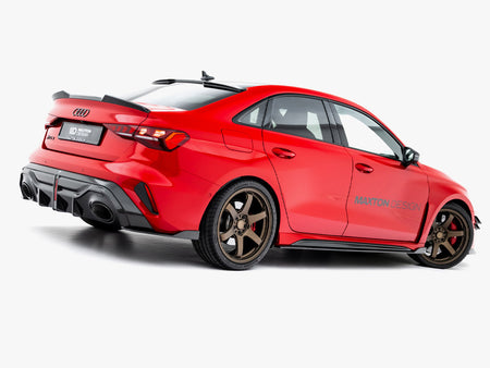 Set of Prepreg Carbon Fiber Side Skirts Audi RS3 Sedan 8Y Facelift