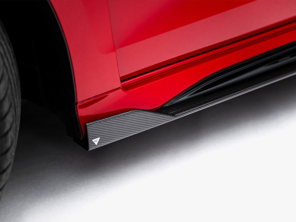Set of Prepreg Carbon Fiber Side Skirts Audi RS3 Sedan 8Y Facelift
