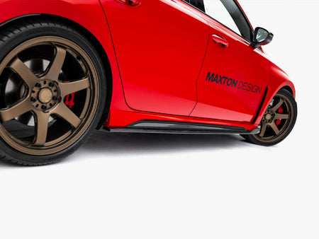Set of Prepreg Carbon Fiber Side Skirts Audi RS3 Sedan 8Y Facelift