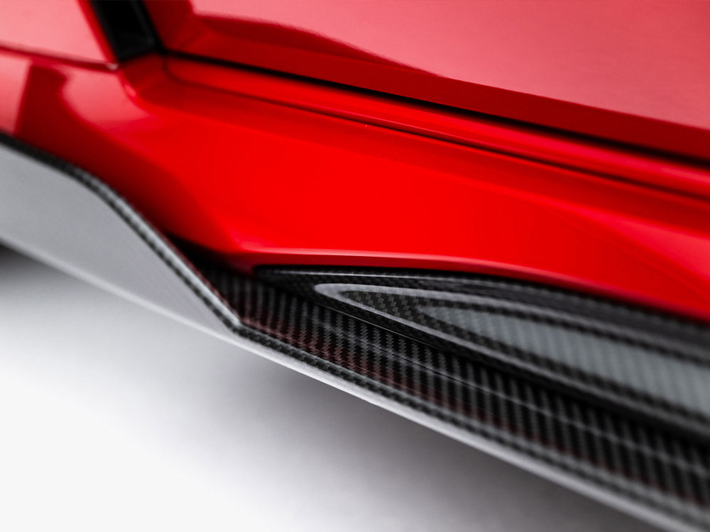 Set of Prepreg Carbon Fiber Side Skirts Audi RS3 Sedan 8Y Facelift
