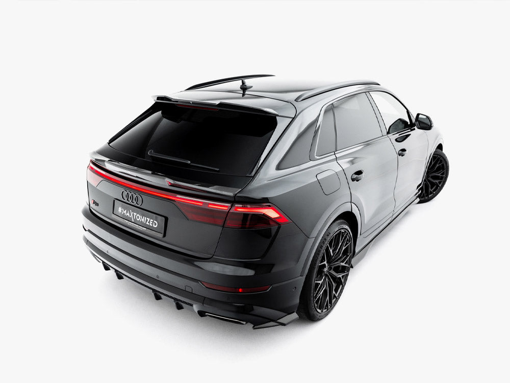 Carbon Fiber Tailgate Spoiler (Upper) Audi SQ8 / Q8 S-Line Mk1 Facelift