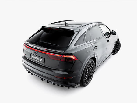 Carbon Fiber Tailgate Spoiler (Upper) Audi SQ8 / Q8 S-Line Mk1 Facelift