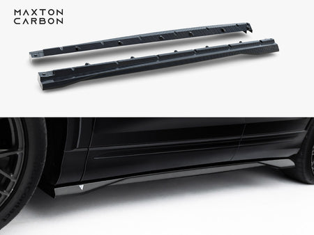 Prepreg Carbon Fiber Side Skirts Audi SQ8 / Q8 S-Line Mk1 Facelift