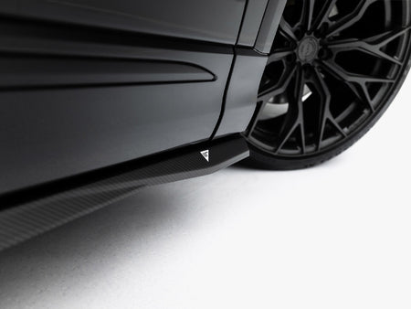 Prepreg Carbon Fiber Side Skirts Audi SQ8 / Q8 S-Line Mk1 Facelift