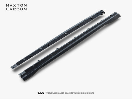 Prepreg Carbon Fiber Side Skirts Audi SQ8 / Q8 S-Line Mk1 Facelift