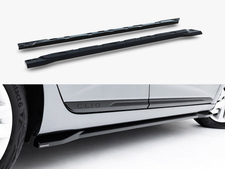 Side Skirt Diffusers Renault Clio Mk5 Facelift