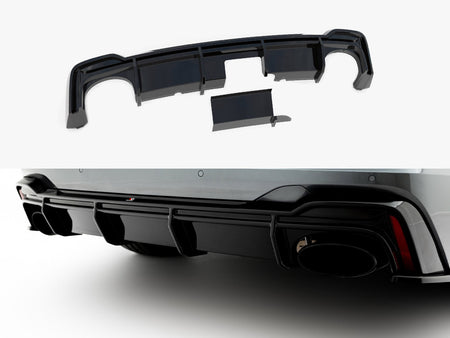 Rear Valance Audi RS6 C8 / C8 Facelift (Version with towbar)