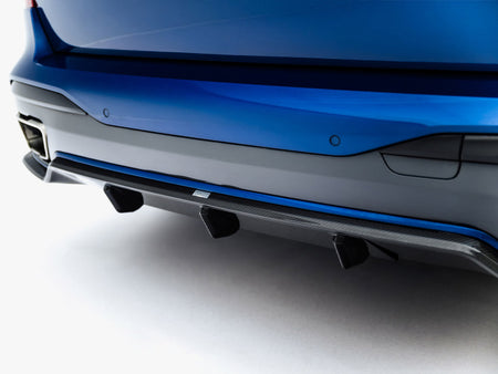 Prepreg Carbon Fiber Rear Diffuser BMW X7 M-Pack G07 / G07 Facelift (version with towbar)
