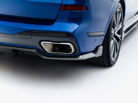 Prepreg Carbon Fiber Rear Diffuser BMW X7 M-Pack G07 / G07 Facelift (version with towbar)