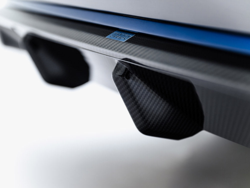 Prepreg Carbon Fiber Rear Diffuser BMW X7 M-Pack G07 / G07 Facelift (version with towbar)