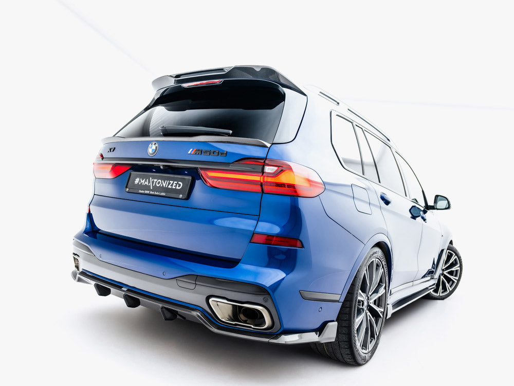 Prepreg Carbon Fiber Tailgate Spoiler (Lower) BMW X7 M-Pack G07
