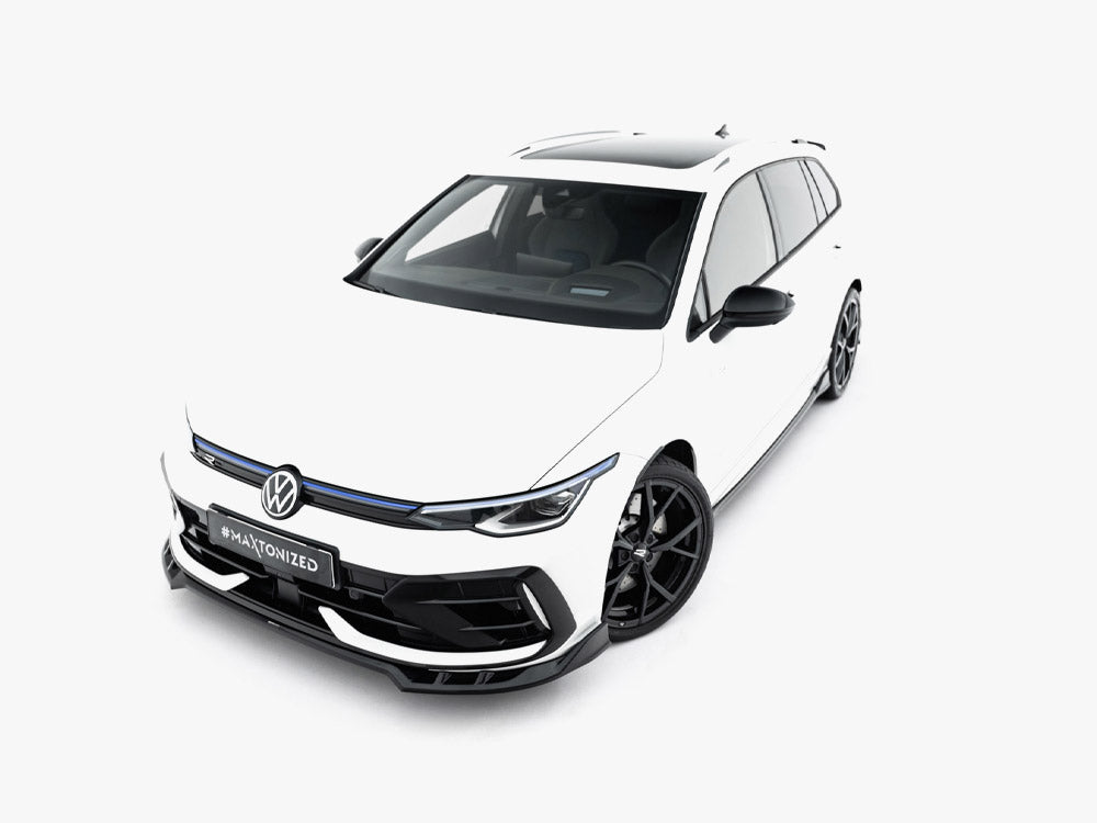 Front Splitter V.1 Volkswagen Golf R Variant Mk8 Facelift