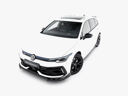 Front Splitter V.1 Volkswagen Golf R Variant Mk8 Facelift