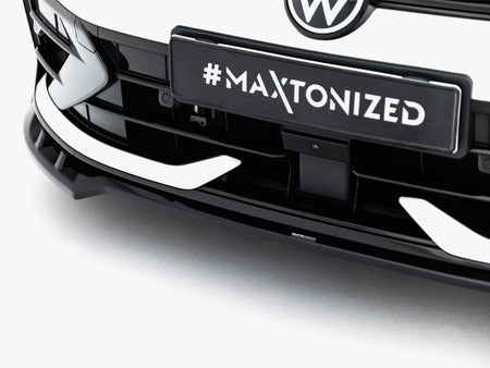 Front Splitter V.1 Volkswagen Golf R Variant Mk8 Facelift