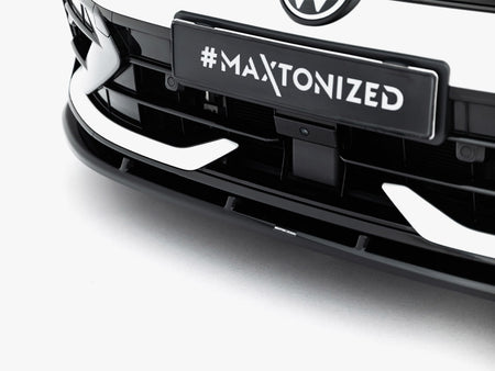 Front Splitter V.2 Volkswagen Golf R Variant Mk8 Facelift