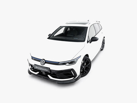 Front Splitter V.4 Volkswagen Golf R Variant Mk8 Facelift