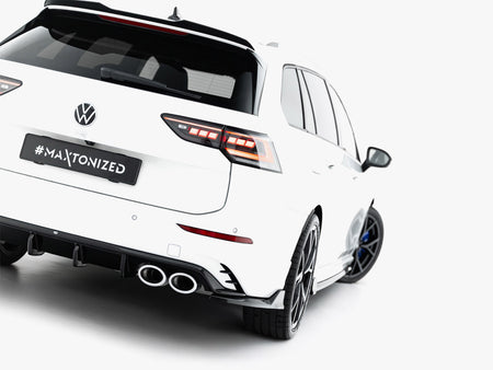 Rear Side Splitters V.2 Volkswagen Golf R Variant Mk8 Facelift
