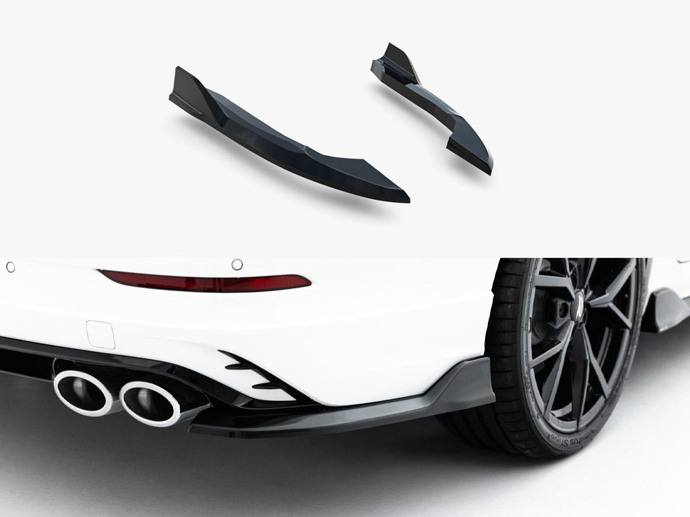 Rear Side Splitters V.1 Volkswagen Golf R Variant Mk8 Facelift