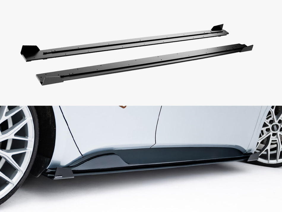 Street PRO Side Skirt Diffusers + Flaps Cupra Born Mk1