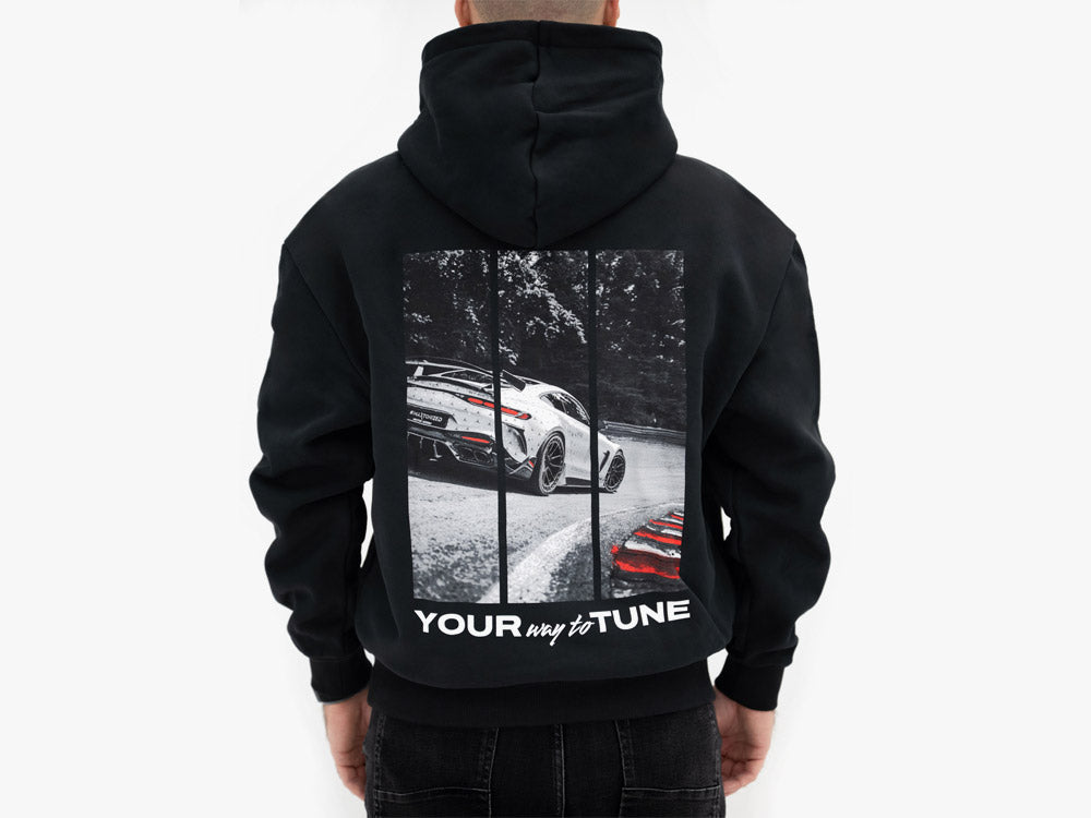 Black Hoodie Maxton Design