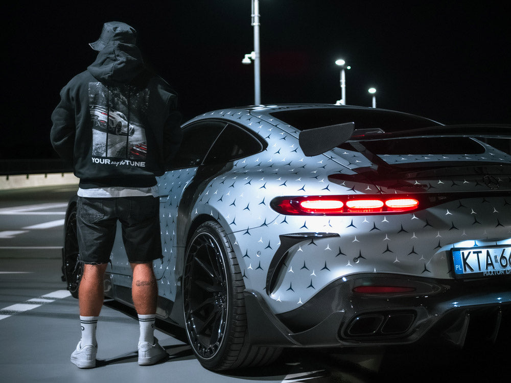 Black Hoodie Maxton Design