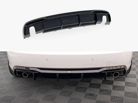 Rear Valance Audi A5 Sportback 8T Facelift (Version with single exhausts on both sides)