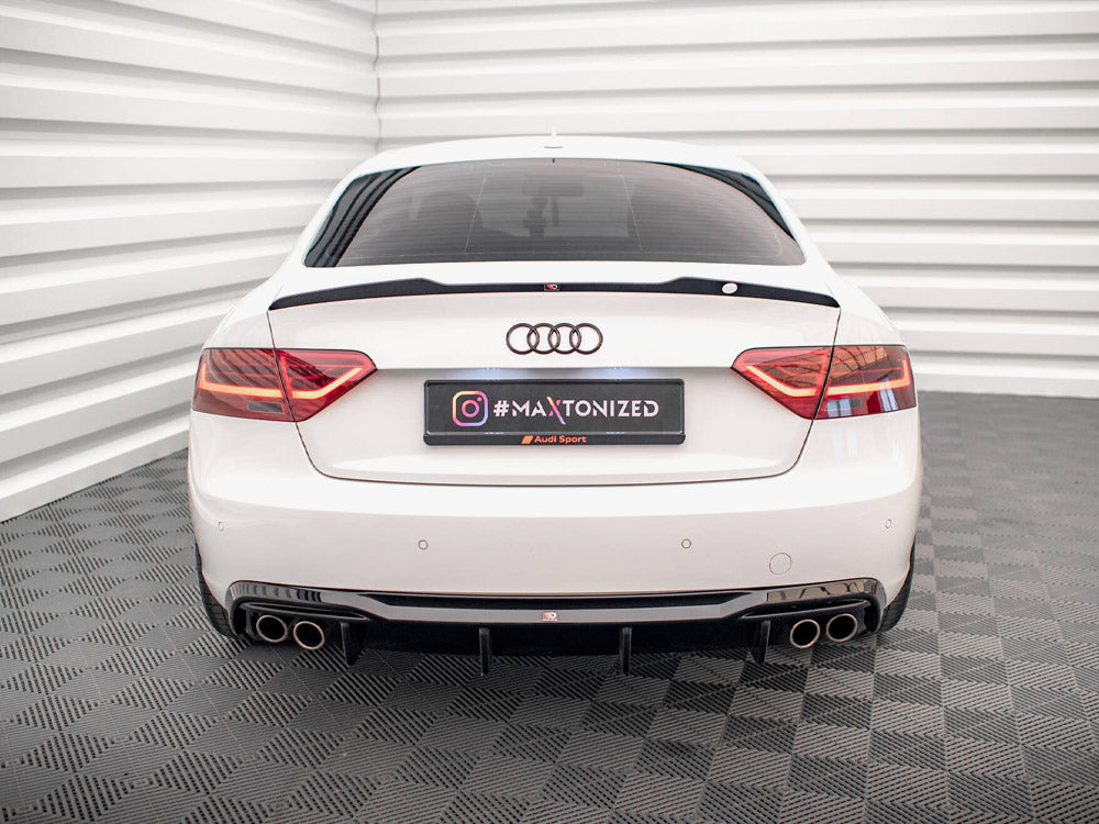 Rear Valance Audi A5 Sportback 8T Facelift (Version with dual exhausts on both sides)