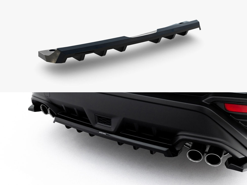 Rear Splitter (Vertical Bars) Subaru WRX STI Mk2