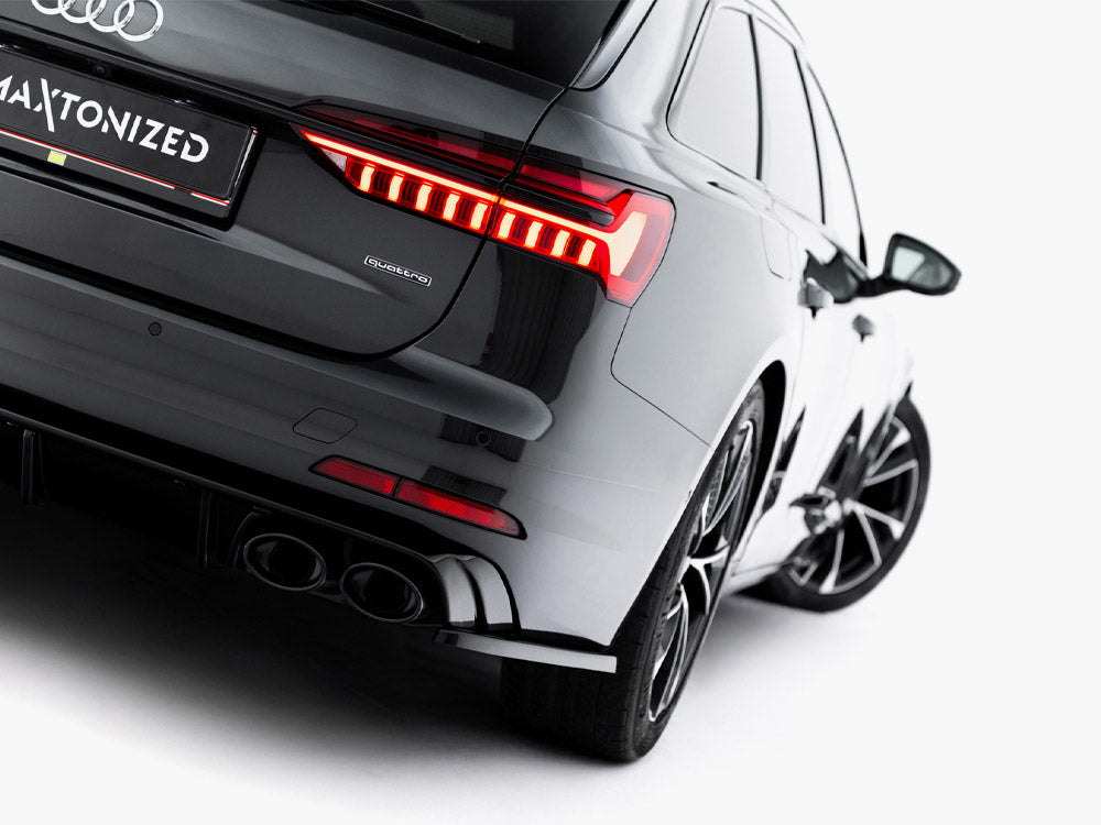 Rear Side Splitters Audi A6 Sedan / Avant C8 / C8 Facelift