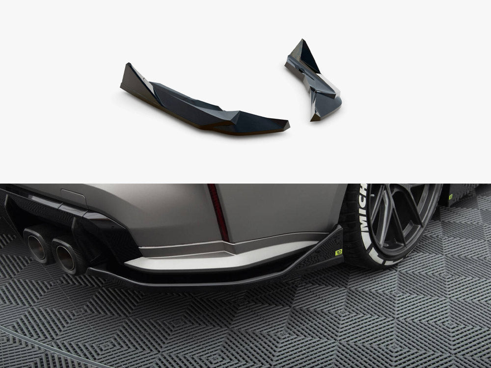 Rear Side Splitters V.3 CSL Look BMW M4 G82 / G82 Facelift