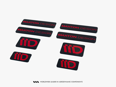 3D Sticker Set Maxton Design - A (Sold AS A PACK OF X8)