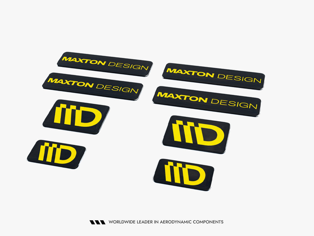 3D Sticker Set Maxton Design - A (Sold AS A PACK OF X8)